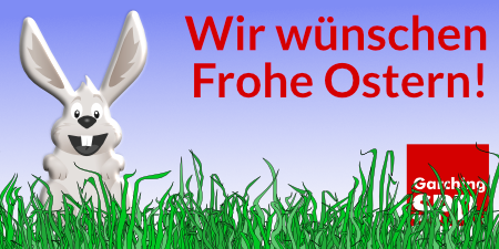 Wir wünschen Frohe Ostern!