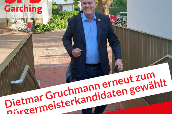 Bürgermeisterkandidat der SPD Garching