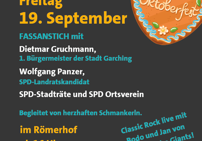 Wiesnbierprobe der SPD Garching