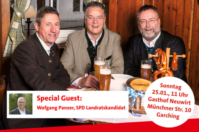 Herzliche Einladung zum „Buagamoasta-Stammtisch“