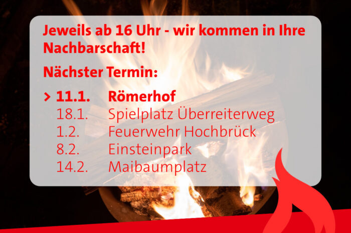 Feuer und Flamme für Garching