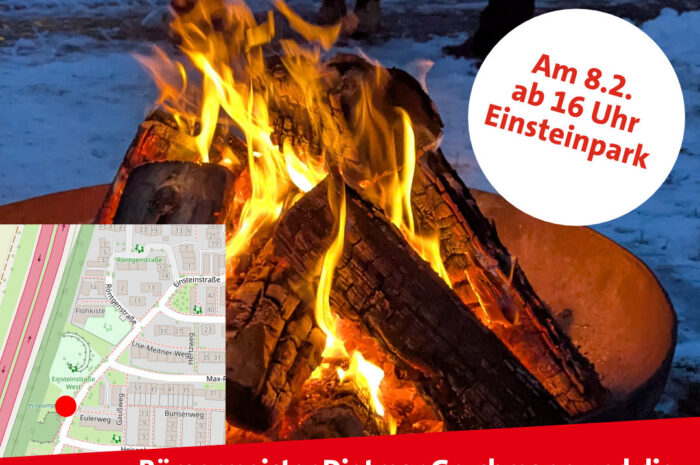 Feuer & Flamme: dieses Mal im Einsteinpark!