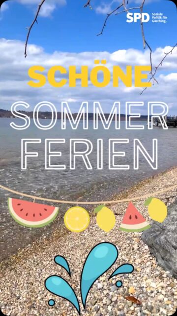 Liebe Schülerinnen und Schüler,
Wir wünschen euch super erholsame und schöne Sommerferien ☀️
Egal ob ihr verreist oder im schönen Garching bleibt. Oft finden die schönsten Erlebnisse vor der Haustür statt:
📚Leseaktionen in unserer @stadtbuecherei.garching
💦 abkühlen im Naturbecken im Bürgerpark
🧺 Picknick, Beachvolleyball und Baden am Garchinger See und Echinger See
⛱️ Ausflug zu den schönen Seen rund herum
🚲 entlang der Isar, zum Japanischen Teehaus und zu den 🏄 Surfern
🦆chillen auf den großen Wiesen im Englischen Garten
⛩️ Schlendern zwischen den Pagoden und kostenlosen Sommersportangeboten im Westpark
🛠️ #minimünchen Hier seid Ihr die Chefs!
🎡Olympiapark mit Sommerfest bis 27. August
Habt Ihr Tipps zum Weitersagen? Schreibt sie gerne in die Kommentare 👇
#sommer #ferien #chillen